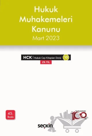 Hukuk Muhakemeleri Kanunu – Kolektif – Seçkin Yayıncılık kitap kapağı
