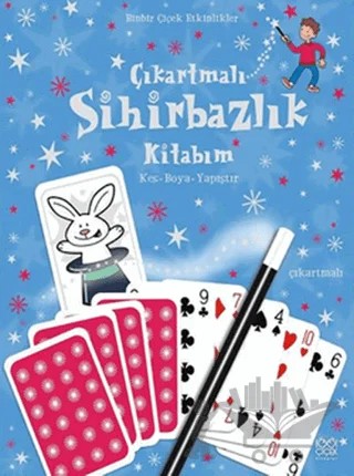 Çıkartmalı Sihirbazlık Kitabım – Ben Denne – 1001 Çiçek Kitaplar kitap kapağı