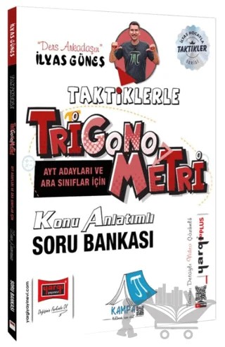 Tüm Adaylar İçin Taktiklerle Trigonometri Konu Anlatımlı Soru Bankası – İlyas Güneş – Yargı Yayınevi kitap kapağı
