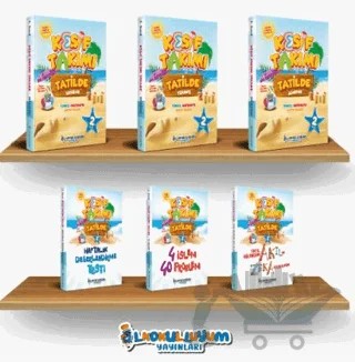 2. Sınıf Keşif Takımı Tatilde Eğitim Seti – Kollektif – İlkokulluyum kitap kapağı