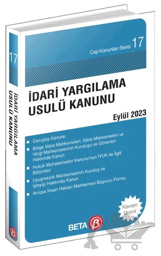 İdari Yargılama Usulü Kanunu – Kolektif – Beta Yayınevi kitap kapağı