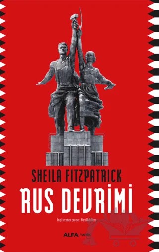 Rus Devrimi – Sheila Fitzpatrick – Alfa Yayınları kitap kapağı