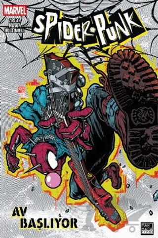 Spider-Punk - Av Başlıyor – Cody Ziglar – Marmara Çizgi kitap kapağı