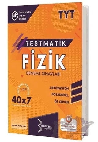 TYT Testmatik Fizik Deneme Sınavları – Kolektif – Bilinçsel Yayınları kitap kapağı