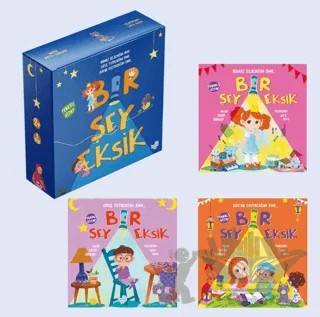 Bir Şey Eksik Seti (3 Fenerli Kitap) – Ceren Çukadar – Puset Kitap kitap kapağı