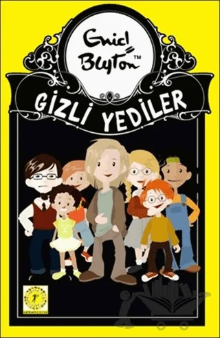 Gizli Yediler – Enid Blyton – Artemis Yayınları kitap kapağı