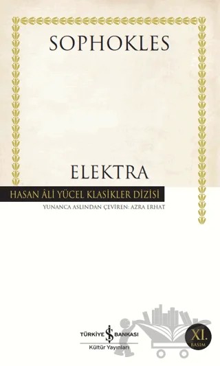Elektra – Sophokles – İş Bankası Kültür Yayınları kitap kapağı