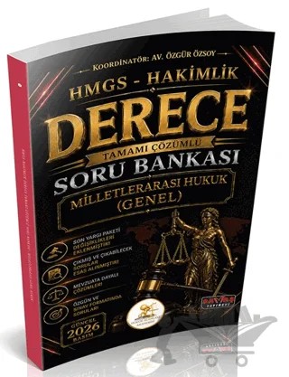 HUKAL HMGS-Hakimlik Derece Milletlerarası Genel Hukuk Soru Bankası – Özgür Özsoy – Savaş Yayınevi kitap kapağı