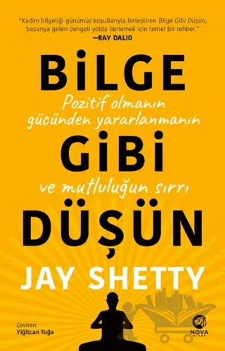 Bilge Gibi Düşün – Jay Shetty – Nova Kitap kitap kapağı