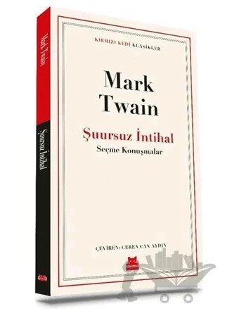 Şuursuz İntihal – Mark Twaın – Kırmızı Kedi Yayınevi kitap kapağı