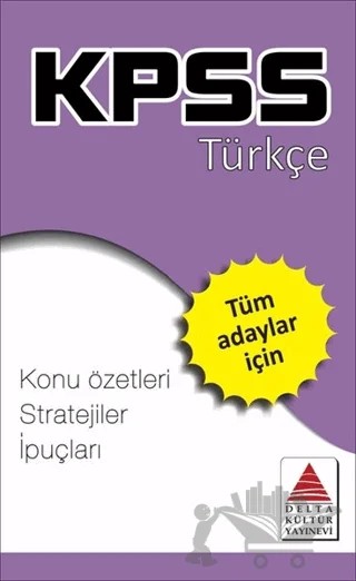KPSS Türkçe Strateji Kartları – Tufan Şahin – Delta Kültür Yayınevi kitap kapağı