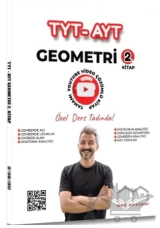 TYT AYT Geometri 2. Kitap Tamamı Çözümlü Soru Bankası – Mahsum Öztürk – Alan Yayınları kitap kapağı
