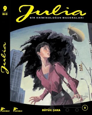 Julia 9 – Giancarlo Berardi, Maurizio Mantero – Çizgi Düşler Yayınevi kitap kapağı