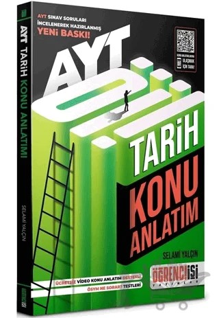AYT Tarih Konu Anlatımı – Selami Yalçın – Öğrenci İşi Yayınları kitap kapağı