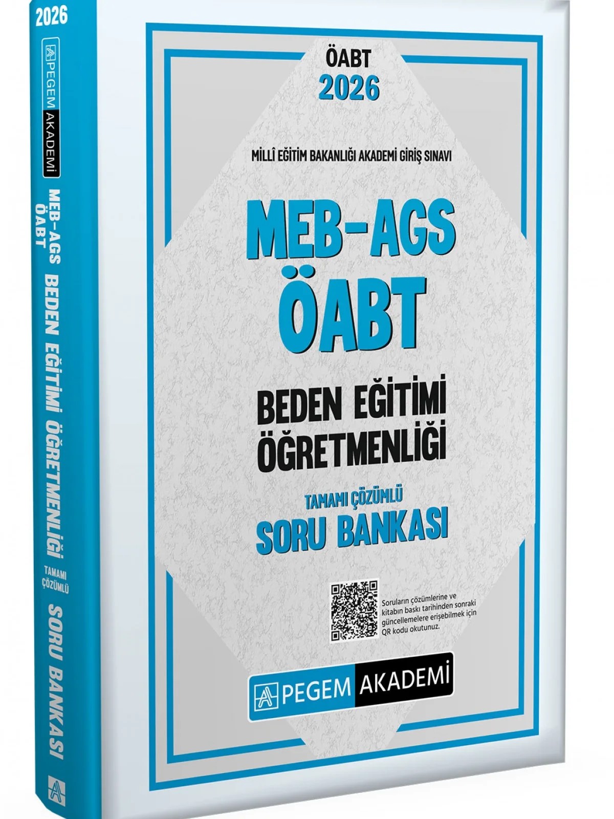 2026 MEB AGS ÖABT Beden Eğitimi Öğretmenliği Tamamı Çözümlü Soru Bankası – Değerli Okuyucularımız – Pegem Akademi Yayıncılık kitap kapağı