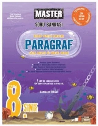 8. Sınıf Master Paragraf Soru Bankası – Kolektif – Okyanus Yayınları kitap kapağı