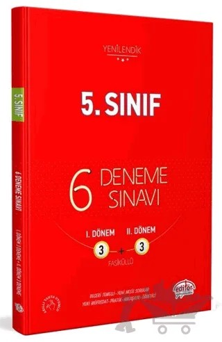 5. Sınıf Fasikül 6 Deneme Sınavı – Kolektif – Editör Yayınevi kitap kapağı