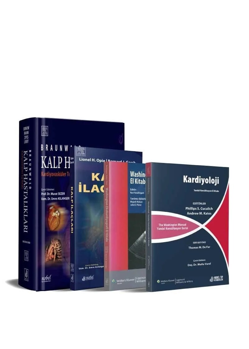 Kardiyoloji Seti – Nobel Tıp Kitabevleri kitap kapağı