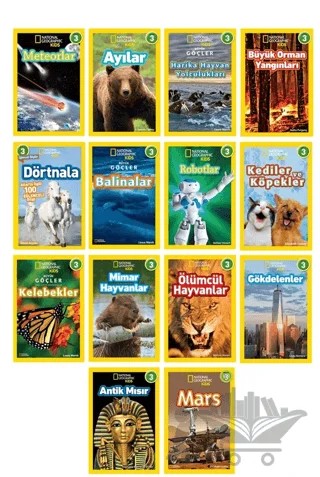 National Geographic Kids Seviye 3 Seti (14 Kitap) – Kolektif – Beta Kids kitap kapağı