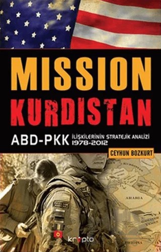 Mission Kurdistan – Ceyhun Bozkurt – Kripto Basım Yayın kitap kapağı