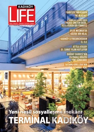 Kadıköy Life Dergisi Sayı: 124 Temmuz - Ağustos – Kadıköy Life Dergisi Yayınları kitap kapağı