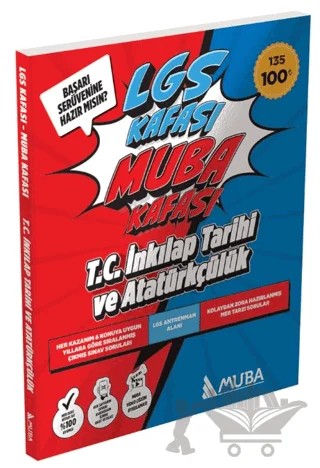 LGS Kafası - Muba Kafası T.C. İnkılap Tarihi ve Atatürkçülük Soru Bankası – Kolektif – Muba Yayınları kitap kapağı