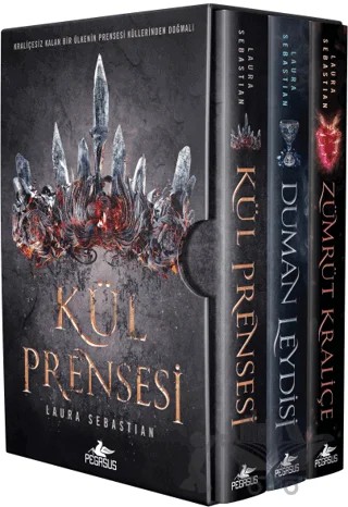 Kül Prensesi Serisi Kutulu Özel Set (3 Kitap) - Ciltli – Laura Sebastian – Pegasus Yayınları kitap kapağı