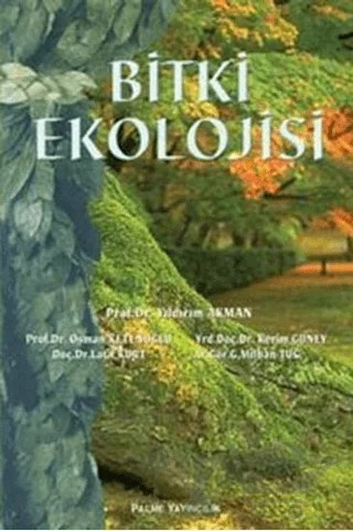 Bitki Ekolojisi – Yıldırım Akman – Palme Yayıncılık kitap kapağı