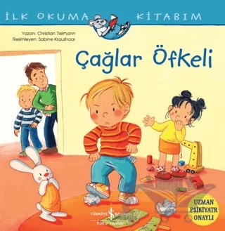 Çağlar Öfkeli - İlk Okuma Kitabım – Christian Tielmann – İş Bankası Kültür Yayınları kitap kapağı