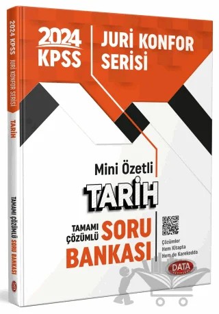 KPSS Jüri Konfor Serisi Tarih Soru Bankası – Kolektif – Data Yayınları kitap kapağı