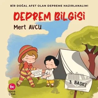 Deprem Bilgisi – Mert Avcu – Kayra Çocuk kitap kapağı