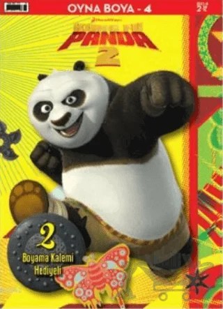 Kung Fu Panda 2 - Oyna Boya 4 – Kolektif – Doğan Egmont Yayıncılık kitap kapağı