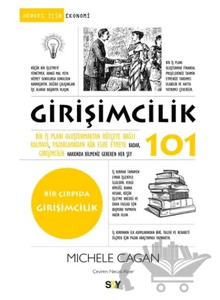 Girişimcilik 101 – Michele Cagan – Say Yayınları kitap kapağı