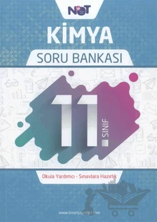 11. Sınıf Kimya Soru Bankası – Kolektif – Bi Not Yayınları kitap kapağı