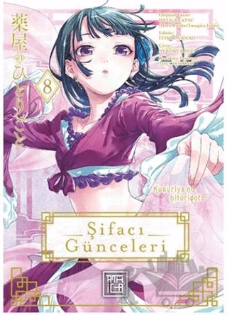 Şifacı Günceleri 8 – Natsu Hyuuga – Athica Yayınları kitap kapağı