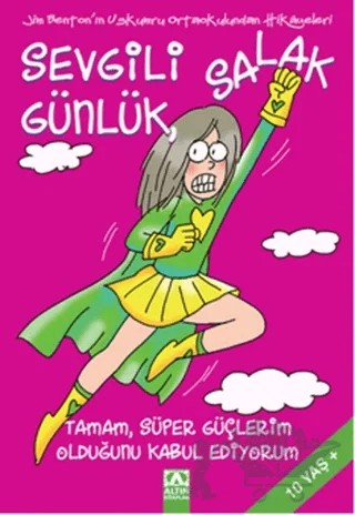 Sevgili Salak Günlük – Jim Benton – Altın Kitaplar kitap kapağı