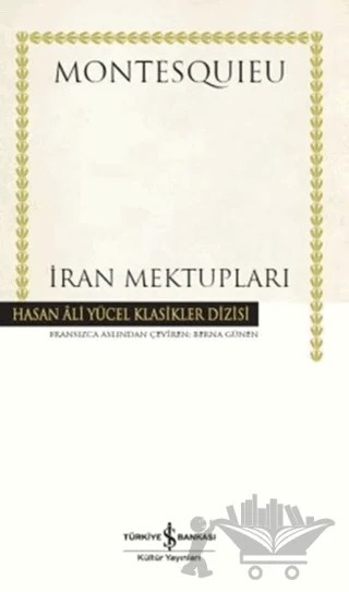 İran Mektupları – Montesquieu – İş Bankası Kültür Yayınları kitap kapağı