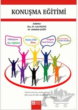 Konuşma Eğitimi – Kolektif – Pegem Akademi Yayıncılık kitap kapağı