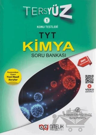TYT Kimya Tersyüz Soru Kitabı – Hüseyin Cihan Çetinöz, Berin Pekmen – Nitelik Yayınları kitap kapağı