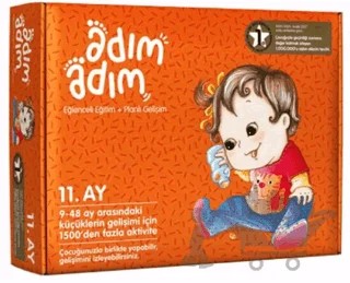 Adım Adım 11. Ay Bebek Eğitim Seti – Kolektif – Adım Adım Bebek Eğitimi kitap kapağı