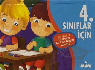 4. Sınıflar İçin MEB Tavsiyeli 100 Temel Eserden Seçmeler (10 Kitap Kutulu) – Kolektif – Mum Yayınları kitap kapağı