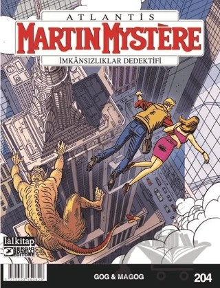 Martin Mystere sayı 204 – Luigi Mignacco – Lal Kitap kitap kapağı