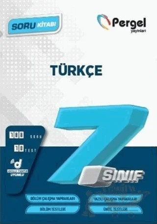 7. Sınıf Türkçe Soru Bankası – Kolektif – Pergel Yayınları kitap kapağı
