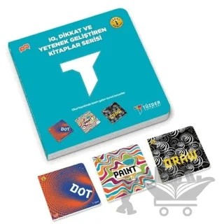 IQ Dikkat ve Yetenek Geliştiren Kitaplar Serisi 4-5-6 Yaş Level 1 (3 Kitap Takım) – Kolektif – TÜZDER Yayınları kitap kapağı