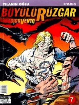 Büyülü Rüzgar Sayı: 7 - Yılanın Oğlu – Lal Kitap kitap kapağı