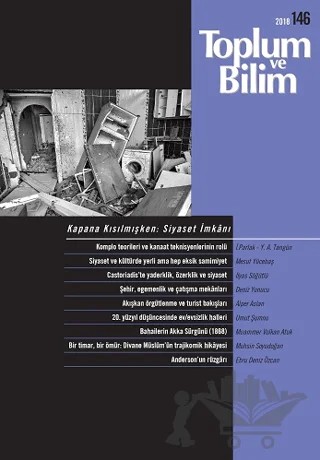 Toplum ve Bilim Dergisi Sayı: 146 Aralık 2018 – İletişim Yayınevi kitap kapağı