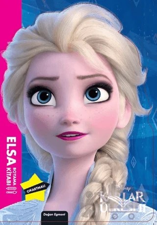 Disney Karlar Ülkesi 2 - Elsa Boyama Kitabı – Kolektif – Doğan Çocuk kitap kapağı