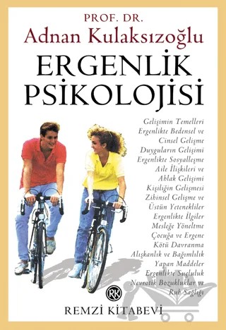 Ergenlik Psikolojisi – Adnan Kulaksızoğlu – Remzi Kitabevi kitap kapağı