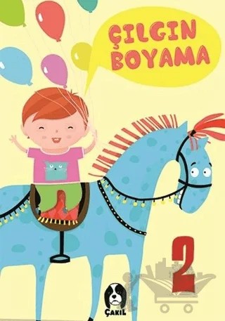 Çılgın Boyama 2 – Kolektif – Çakıl Yayınları kitap kapağı