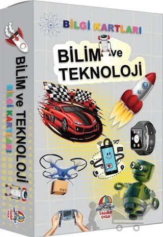 Bilim ve Teknoloji - Bilgi Kartları – Kolektif – Yağmur Çocuk kitap kapağı